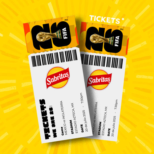 Logo Sin Sabritas No Hay Partido® <span>Tiras</span> <span style="     color: red; ">Primer tiempo</span>